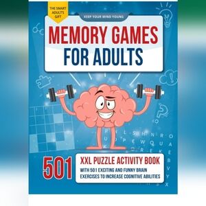 Keep Your Mind Young Memory Games for Adults: The XXL Puzzle Activity Book (New)